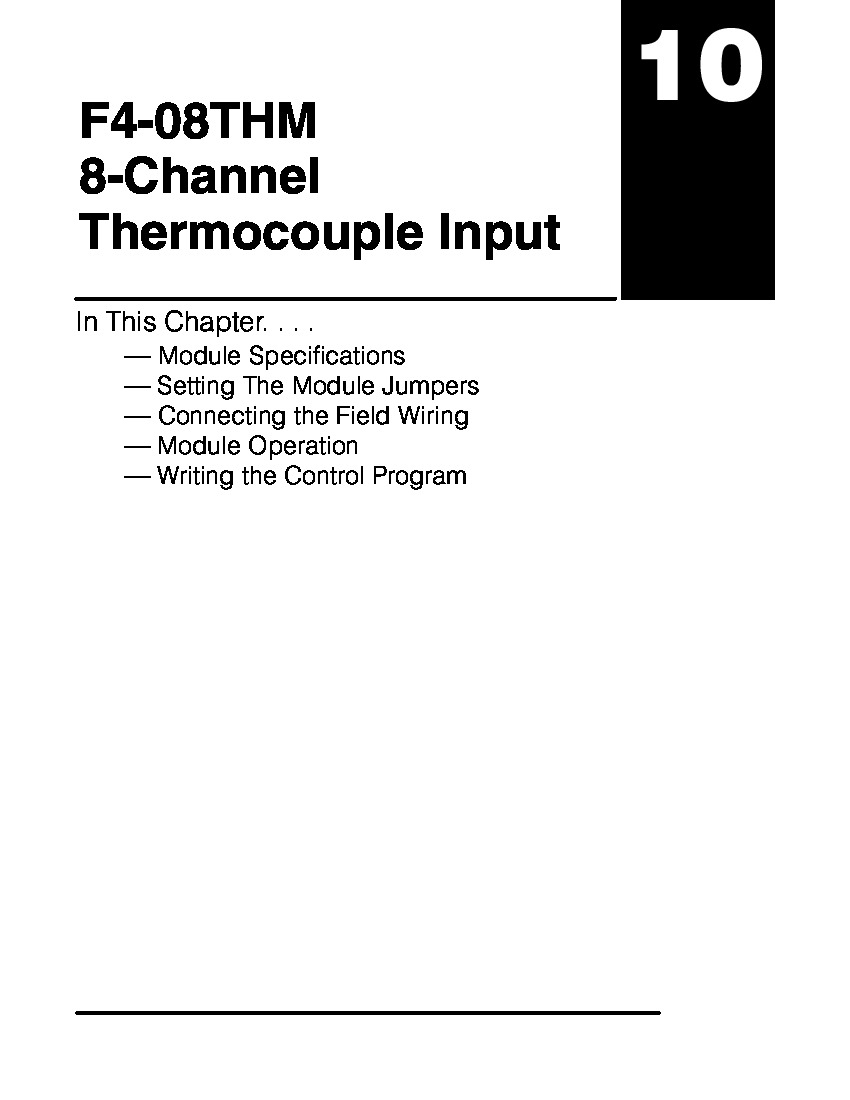 First Page Image of F4-08THM-J F4-08THM 8-Channel Thermocouple Input Manual.pdf